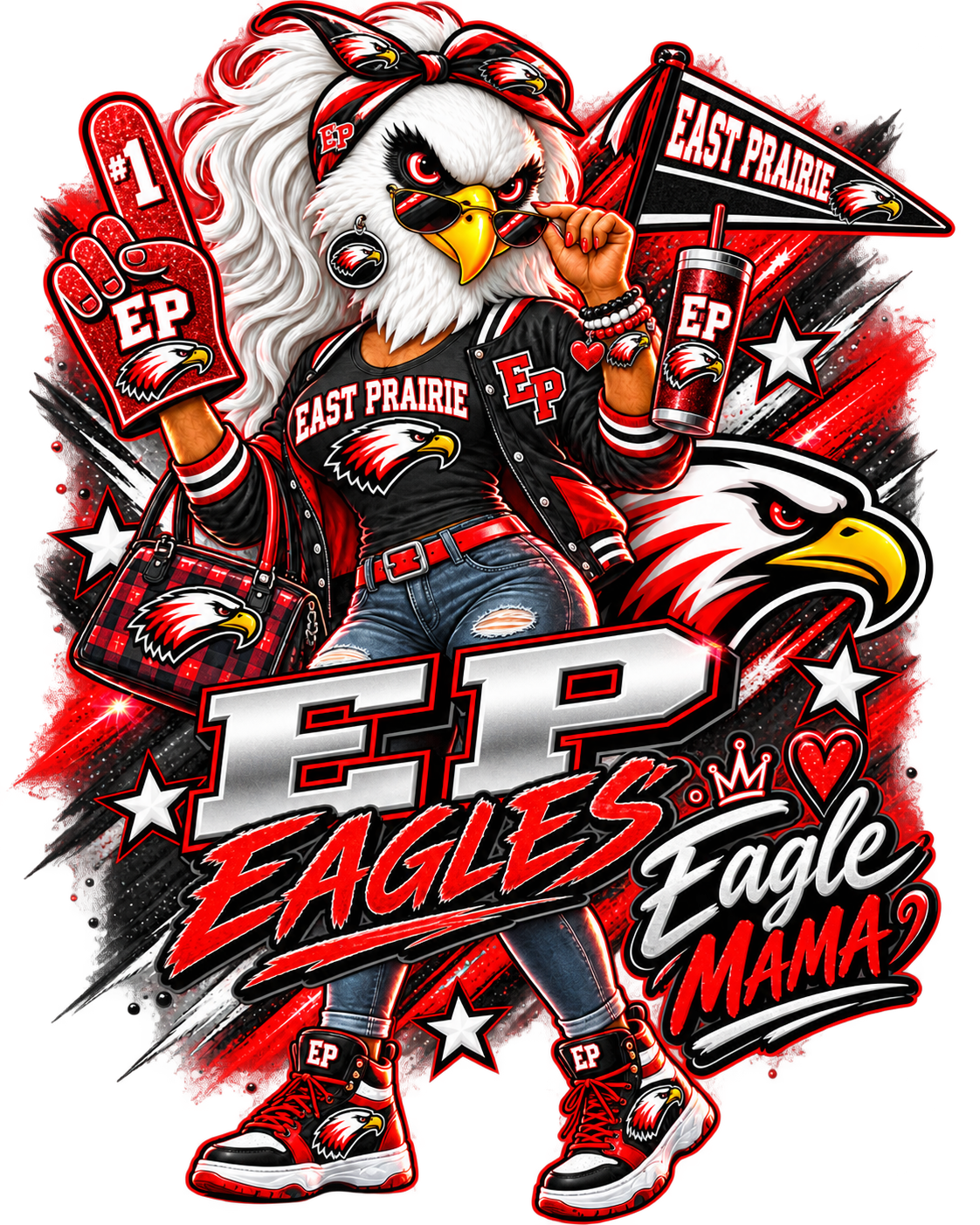 East Prairie Eagle Mama