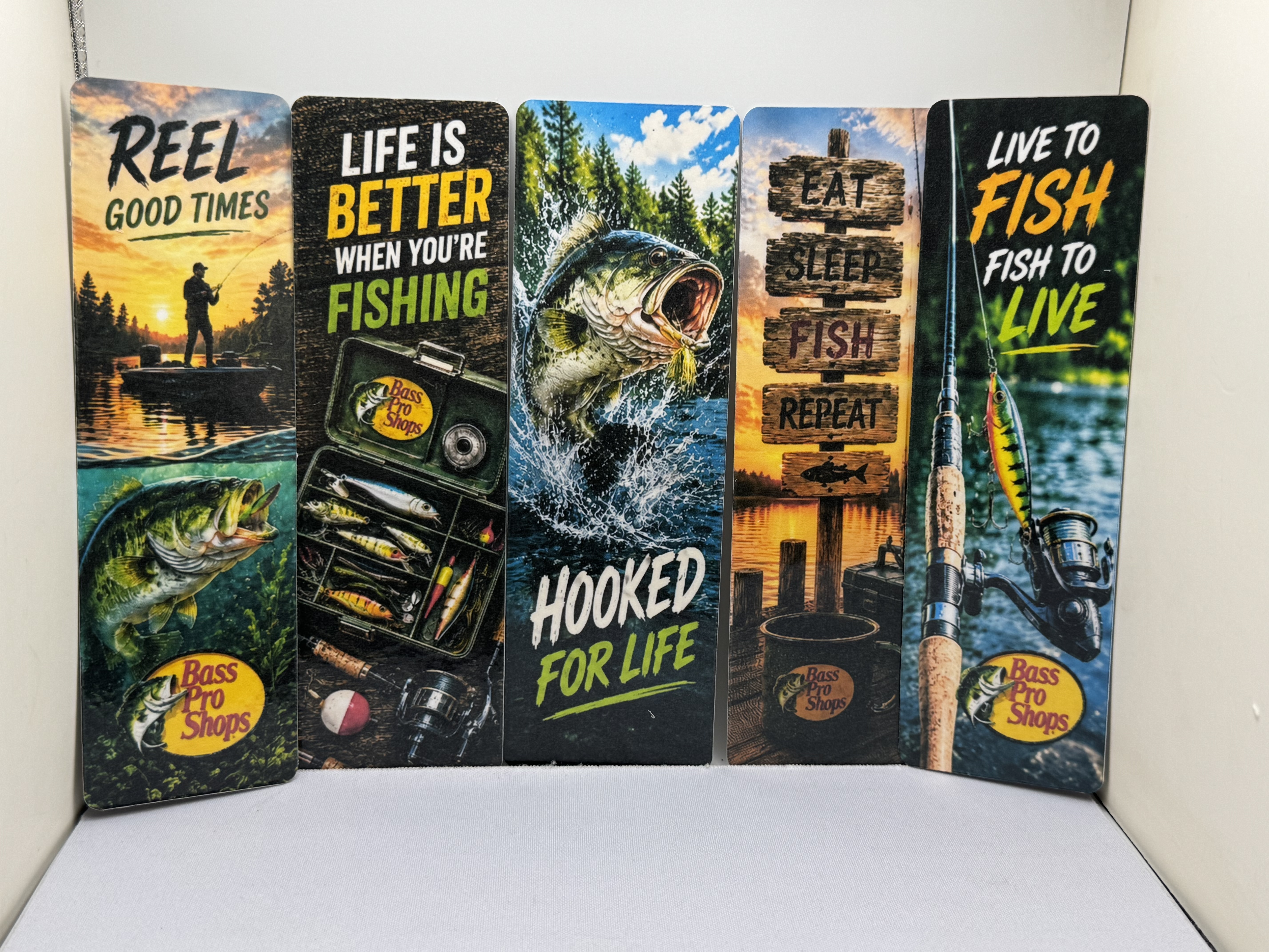 Fishing Life Bookmark Set