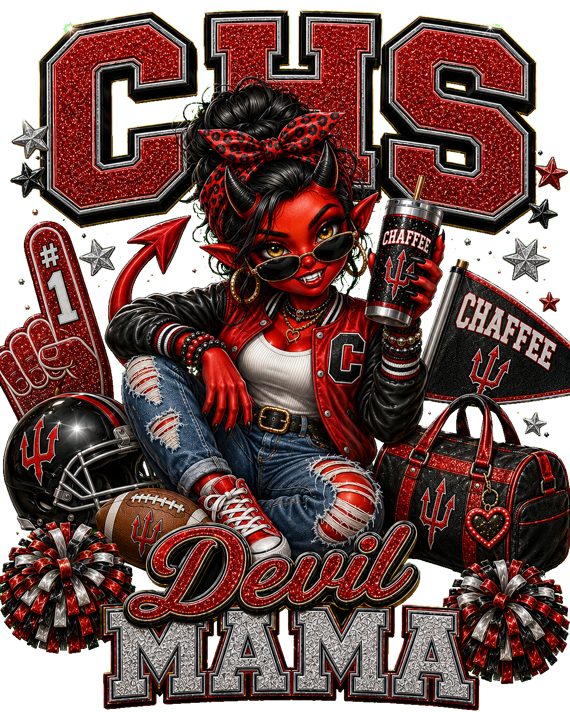 Chaffee Red Devil Mama