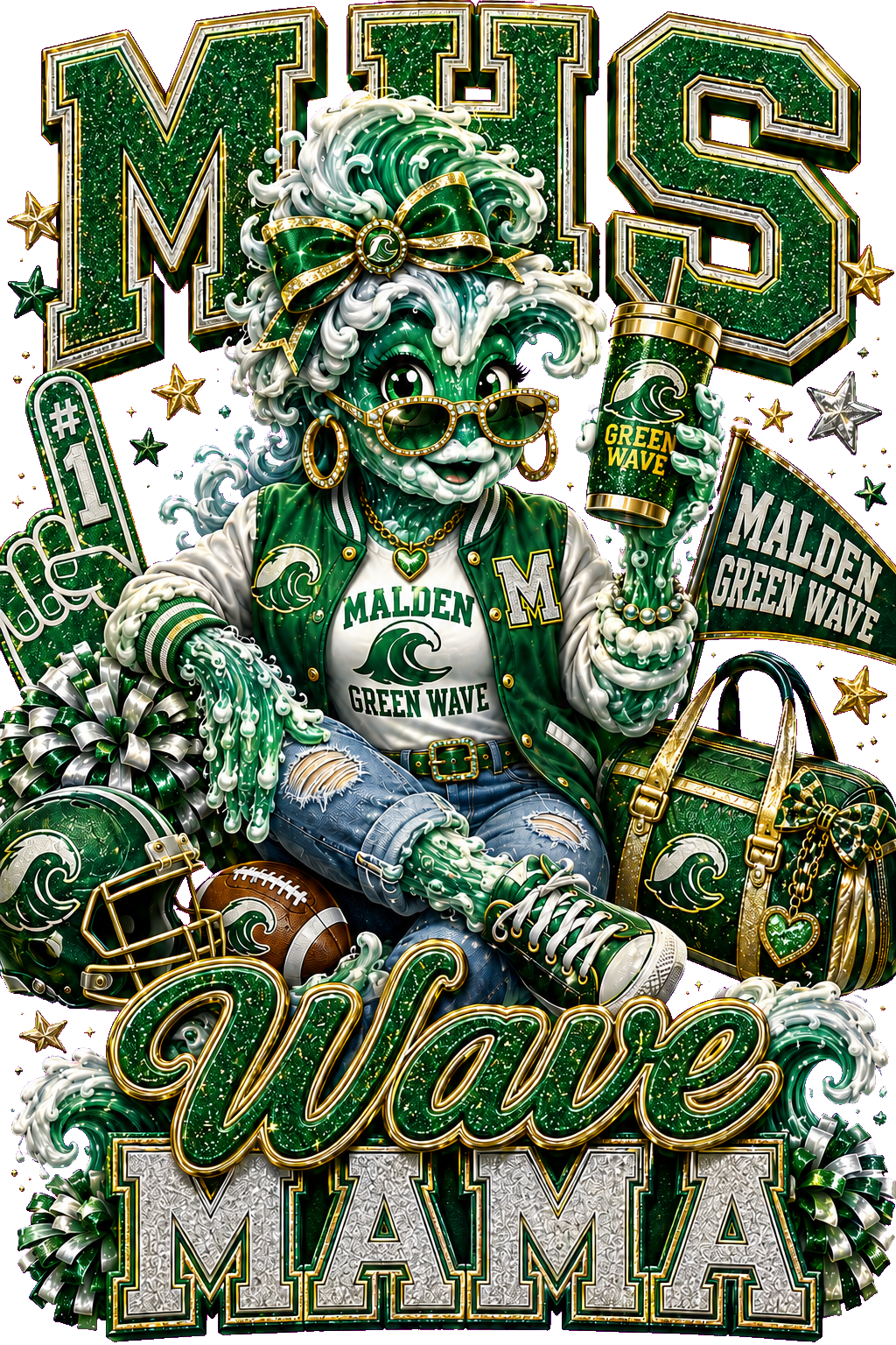 Malden Green Wave Mama